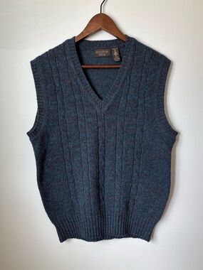 Vintage Jonathan Bryan 100% wool vest